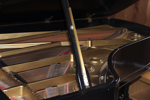 grand piano opened up